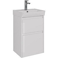 Тумба под раковину Lemark Combi 45 LM03C45T подвесная Белый глянец