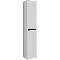 Шкаф пенал Lemark Combi 35 LM03C35P-black подвесной Белый глянец