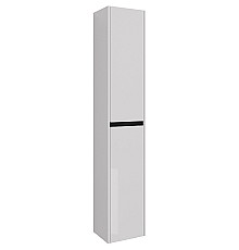Шкаф пенал Lemark Combi 35 LM03C35P-black подвесной Белый глянец