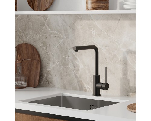 Смеситель для кухни Iddis Rule RULBLL0i05 Черный матовый