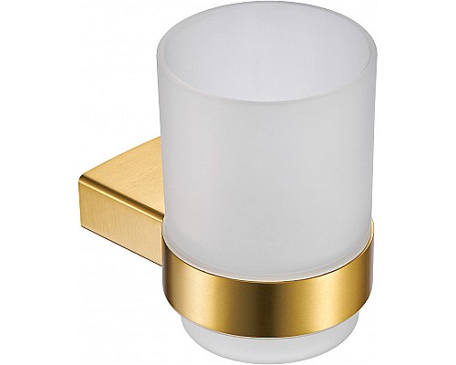 Стакан для зубных щеток Milacio Ultra MCU.961.GD Брашированное золото