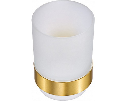 Стакан для зубных щеток Milacio Ultra MCU.961.GD Брашированное золото