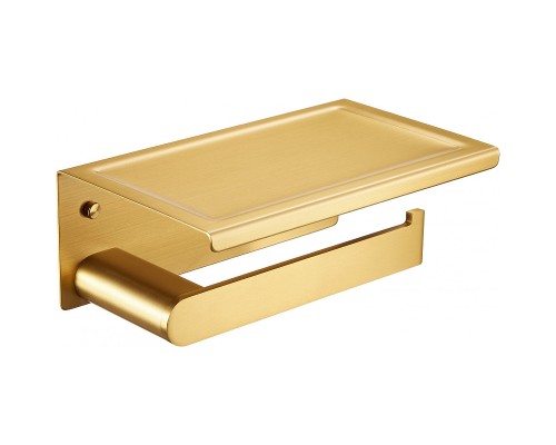 Держатель туалетной бумаги Milacio Ultra MCU.963.GD Брашированное золото