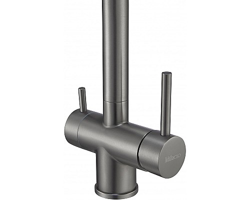 Смеситель для кухни Milacio Ultra MCU.558.GM Вороненая сталь