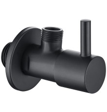 Запорный вентиль Aquatek AQ2450MB угловой Черный матовый