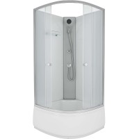 Душевая кабина Niagara Eco 90x90 E90/40/MT/BK без гидромассажа