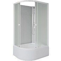 Душевая кабина Niagara Promo 90x80 R P90/80/40R/MT/BK без гидромассажа