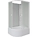 Душевая кабина Niagara Promo 90x80 R P90/80/40R/MT/BK без гидромассажа