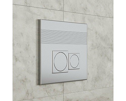 Клавиша смыва Grossman Cosmo 800.T1.02.110.110 Хром матовый