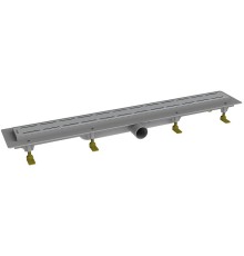 Душевой лоток Paini Line 750 с решеткой Хром глянец