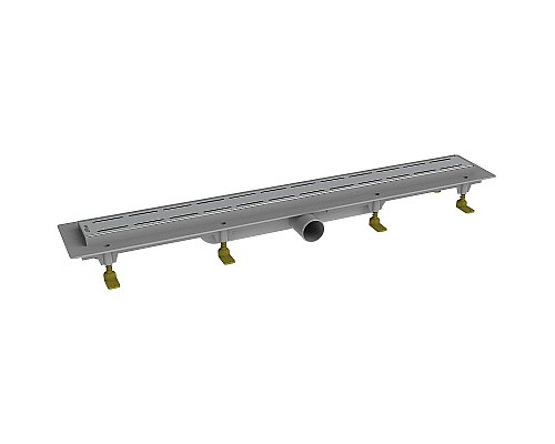 Душевой лоток Paini Line 750 CH750LN с решеткой Хром глянец