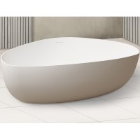 Ванна из искусственного камня Abber Stein 180x130 AS9608 без гидромассажа