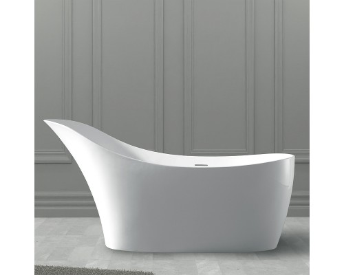 Ванна из искусственного камня Abber Stein 169x75 AS9618 без гидромассажа