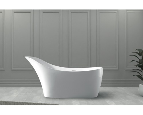 Ванна из искусственного камня Abber Stein 169x75 AS9618 без гидромассажа