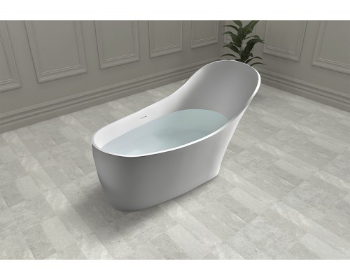 Ванна из искусственного камня Abber Stein 169x75 AS9618 без гидромассажа