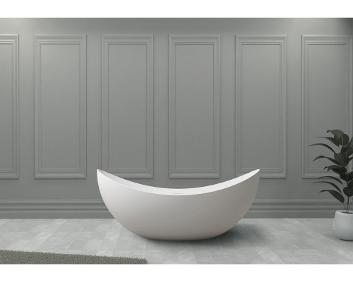 Ванна из искусственного камня Abber Stein 180x80 AS9633 без гидромассажа