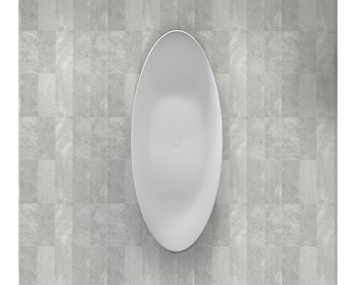 Ванна из искусственного камня Abber Stein 180x80 AS9633 без гидромассажа