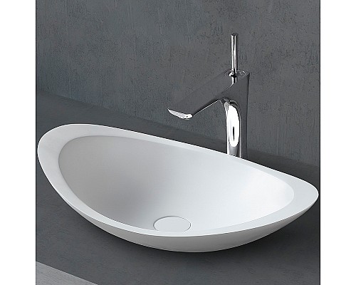 Раковина-чаша Abber Stein 60 AS2606 Белая матовая