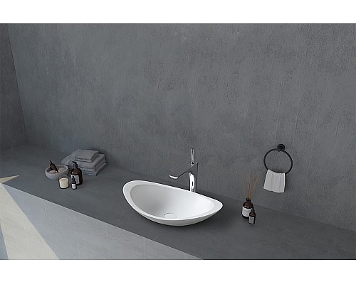 Раковина-чаша Abber Stein 60 AS2606 Белая матовая