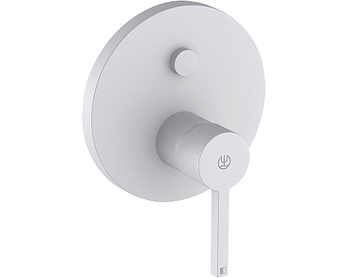 Смеситель для душа Kludi Nova Fonte Puristic 206595315 Белый матовый