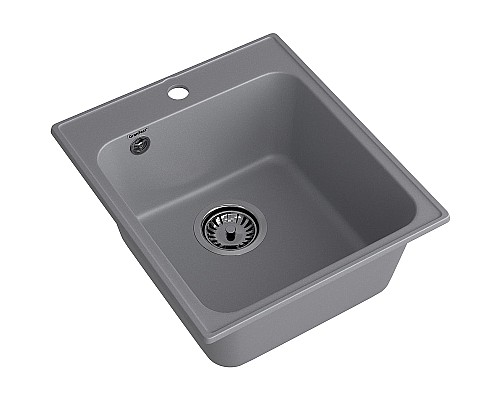 Кухонная мойка GranFest Quarz GF-Z17 Темно-серая
