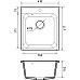 Кухонная мойка GranFest Quarz GF-Z17 Темно-серая