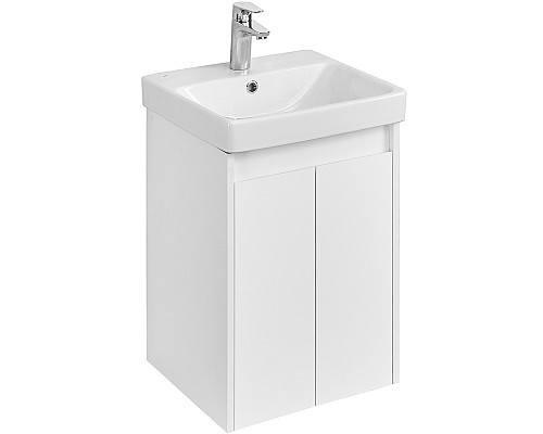 Тумба под раковину Aquaton Сканди Doors 45 1A278701SD010 Белая Тумба под раковину Aquaton Сканди Doors 45 1A278701SD010 Белая