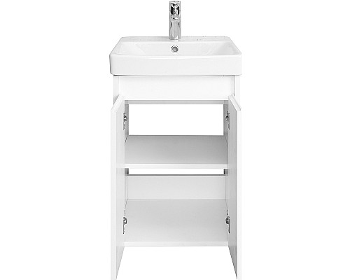 Тумба под раковину Aquaton Сканди Doors 45 1A278701SD010 Белая Тумба под раковину Aquaton Сканди Doors 45 1A278701SD010 Белая