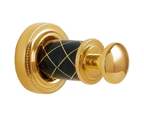 Крючок Boheme Murano 10906-B-G Золото Черный Крючок Boheme Murano 10906-B-G Золото Черный