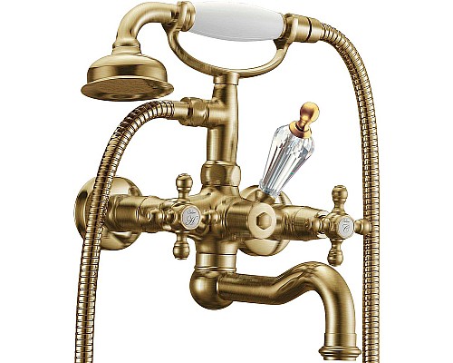 Смеситель для ванны Boheme Medici Presente 313-SW Бронза