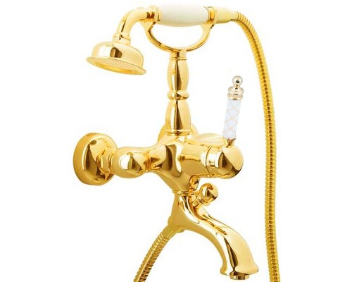 Смеситель для ванны Boheme Tradizionale Oro 283-MR-W Золото