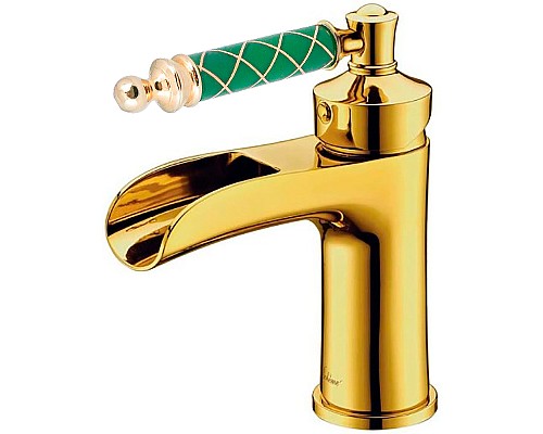Смеситель для раковины Boheme Vogue 211-MR-GR Золото