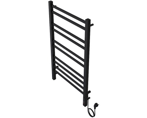 Электрический полотенцесушитель Aquatek Поларис П10 500x900 AQ EL KO1090BL Черный муар