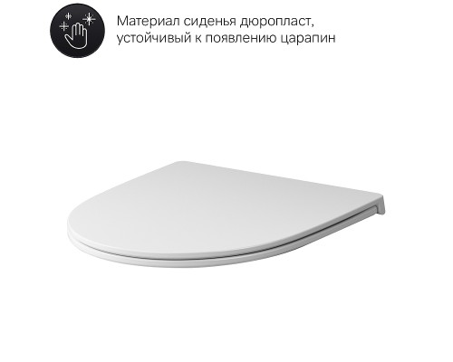 Комплект унитаза с инсталляцией AM.PM Awe FlashClean с сиденьем Микролифт и Белой клавишей смыва