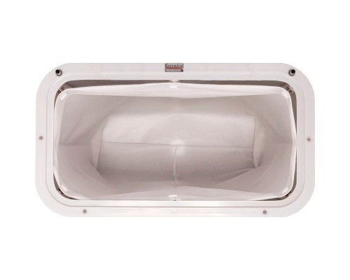 Корзина для белья Geralis PCG-B Punto Шоколад, кант Золото, стандартная