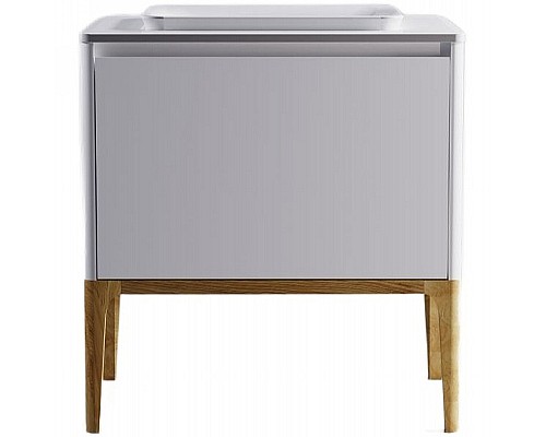 Тумба под раковину Astra Form Капелла 80 03110007 подвесная Белая