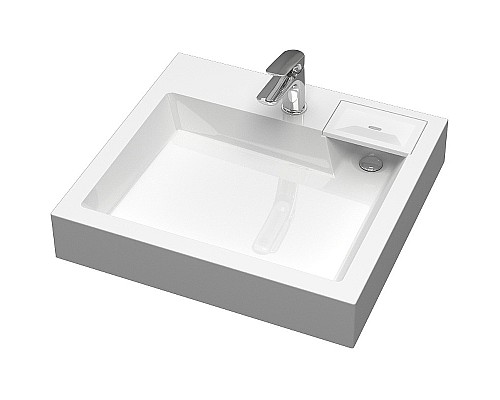 Раковина Reflection Delta 60 RX6055DE на стиральную машину Белая