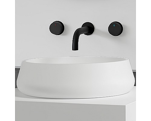 Раковина-чаша Abber Stein 60 AS2605 Белая матовая