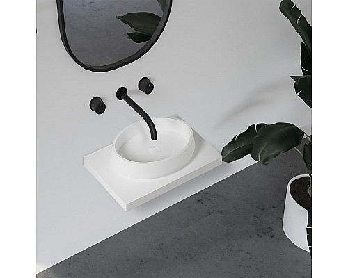 Раковина-чаша Abber Stein 60 AS2605 Белая матовая