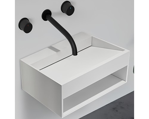 Раковина Abber Stein 80 AS2645-0.8 Белая матовая