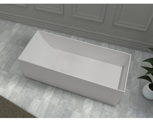 Ванна из искусственного камня Abber Stein 170x72 AS9640-1.7 без гидромассажа