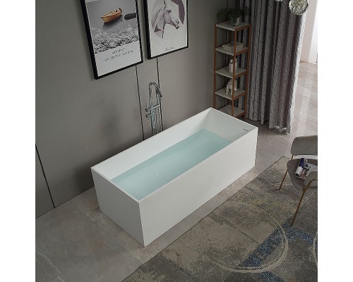 Ванна из искусственного камня Abber Stein 180x76 AS9642-1.8 без гидромассажа