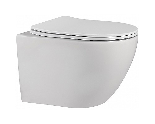 Унитаз Abber Bequem AC1100MW подвесной Белый матовый с сиденьем Микролифт