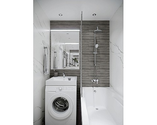 Раковина Azario Beta 60 CS00078301 на стиральную машину Белая