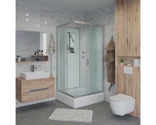 Душевая кабина Niagara Classic 90x80 NG-33984-14QBK без гидромассажа