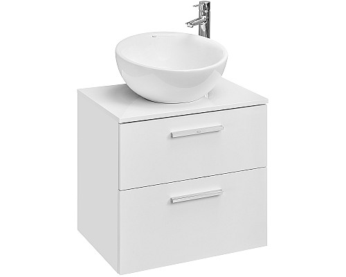 Тумба под раковину Roca Victoria 60 A857468806 подвесная Белый глянец