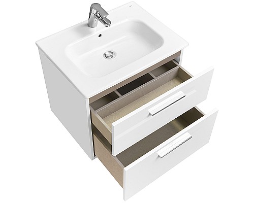 Тумба под раковину Roca Victoria 60 A857468806 подвесная Белый глянец