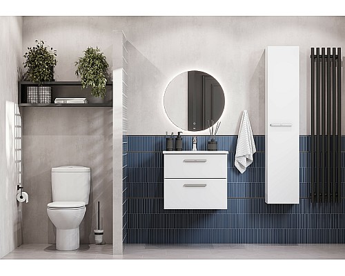 Тумба под раковину Roca Victoria 60 A857468806 подвесная Белый глянец