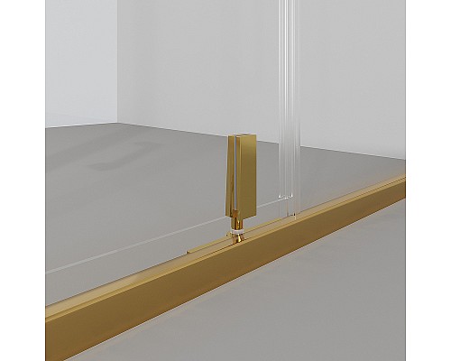 Душевая дверь Niagara Nova 90 NG-43-9AG профиль Холодное золото стекло прозрачное