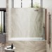Шторка на ванну Maybah Glass 500x1400 поворотная на монопетле Бронза стекло сатиновое